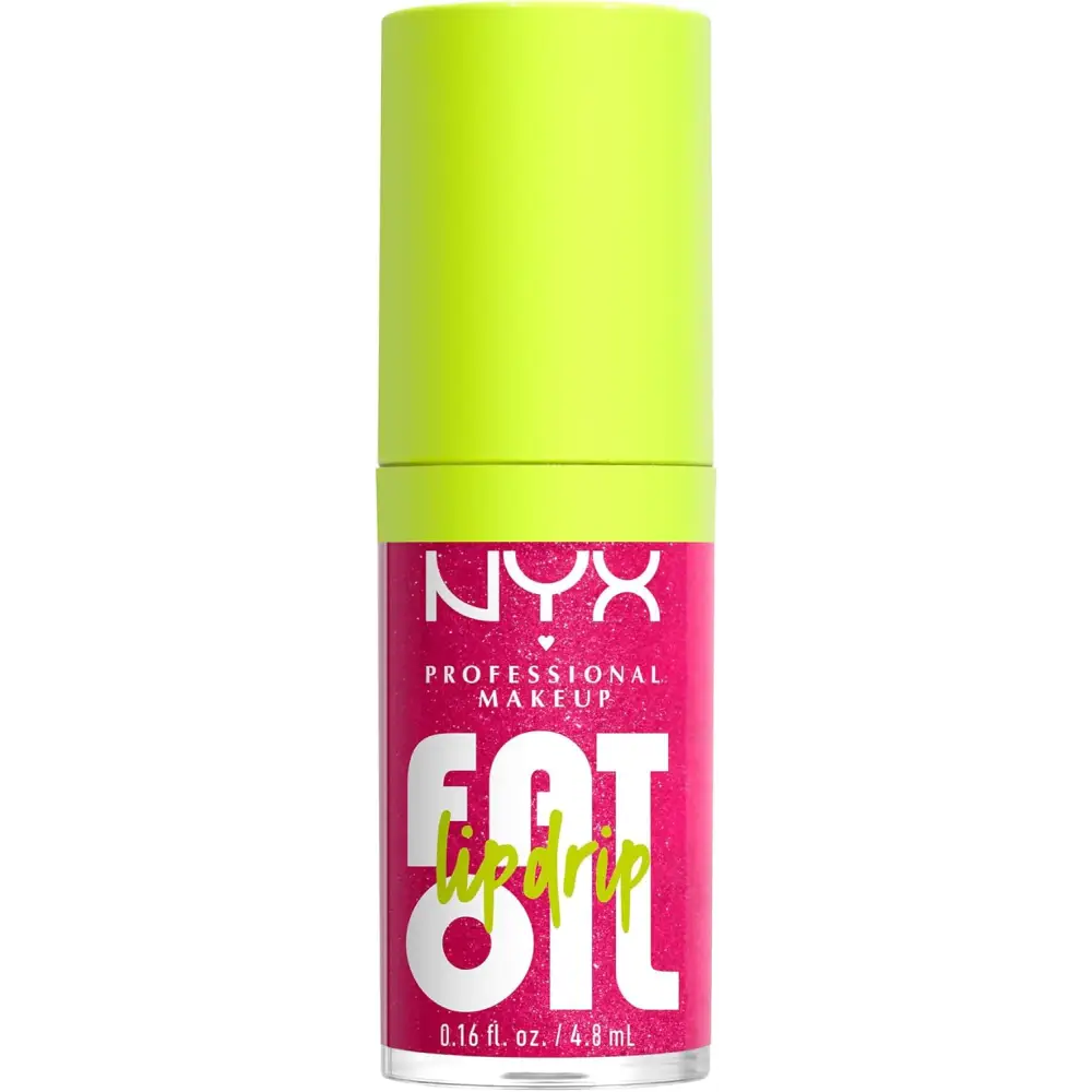 NYX Professional Makeup Lip Gloss High Shine Non-Sticky FInish 12 Hours Hydrating Fat Applicator With Squalane