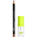 NYX Professional Makeup Lip Gloss High Shine Non-Sticky FInish 12 Hours Hydrating Fat Applicator With Squalane