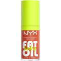 NYX Professional Makeup Lip Gloss High Shine Non-Sticky FInish 12 Hours Hydrating Fat Applicator With Squalane