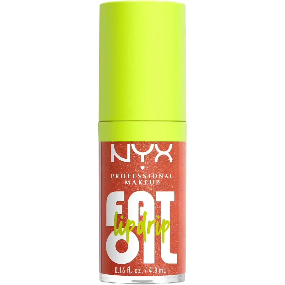 NYX Professional Makeup Lip Gloss High Shine Non-Sticky FInish 12 Hours Hydrating Fat Applicator With Squalane