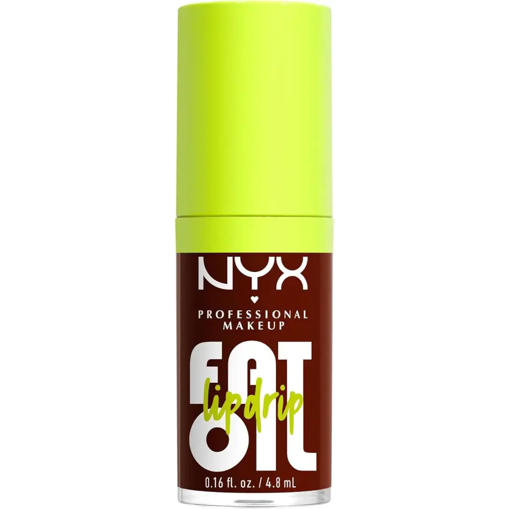 NYX Professional Makeup Lip Gloss High Shine Non-Sticky FInish 12 Hours Hydrating Fat Applicator With Squalane