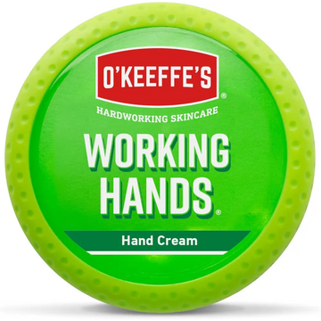 O’Keeffe’s Working Hands hand cream for cracked hands creates a protective layer of moisture