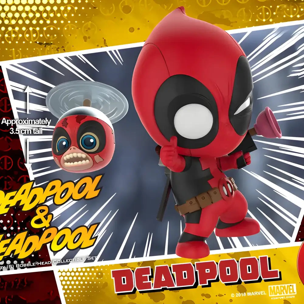 Original Hottoys Cosbaby Cosb1087-1091 Deadpool And Wolverine Mini - PURPLE - Other