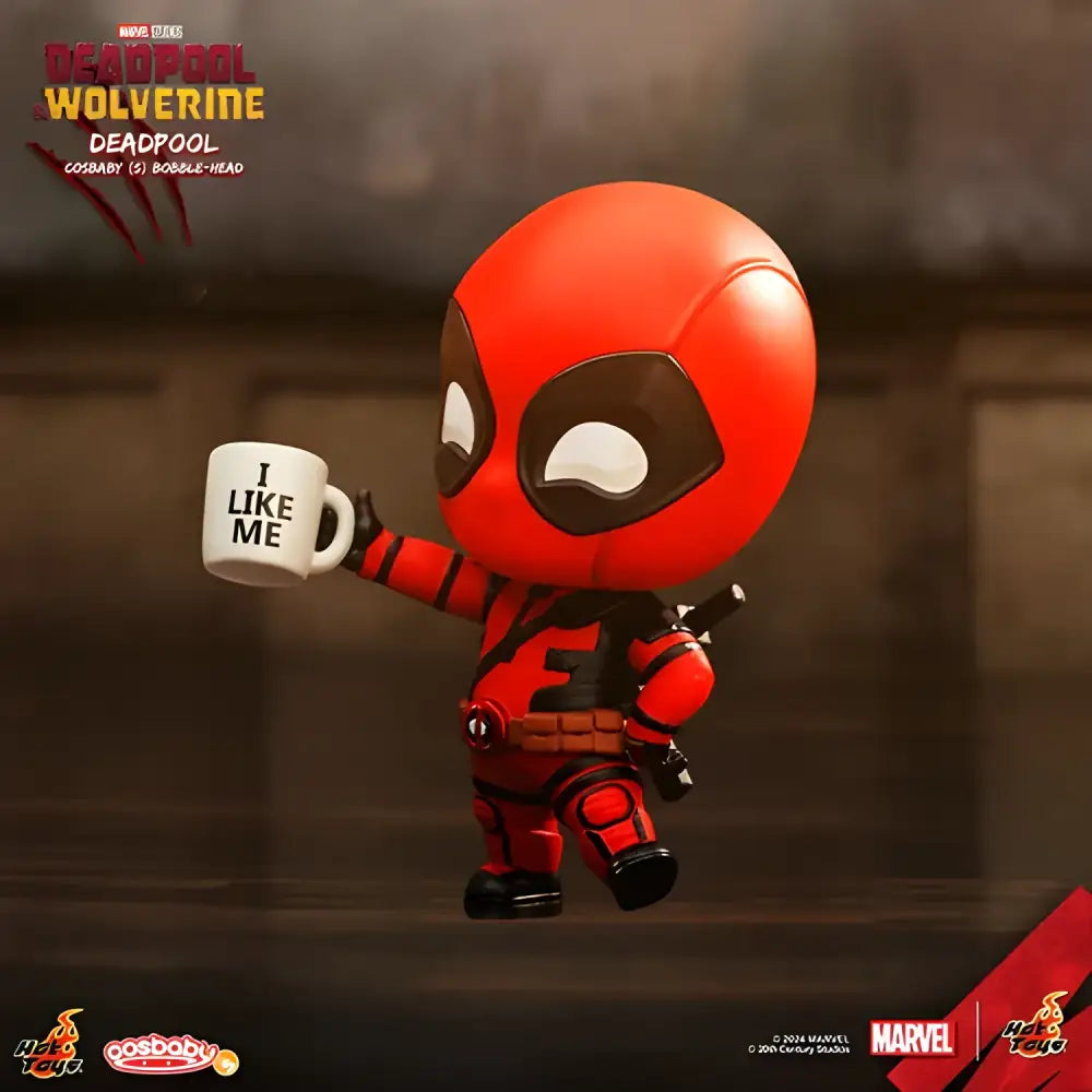 Original Hottoys Cosbaby Cosb1087-1091 Deadpool And Wolverine Mini - black - Other