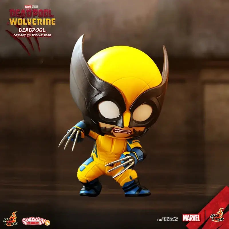 Original Hottoys Cosbaby Cosb1087-1091 Deadpool And Wolverine Mini - Other