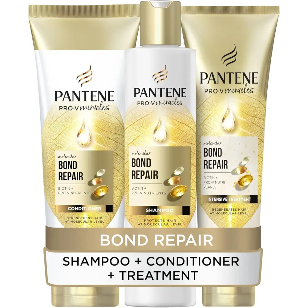 Pantene Molecular Bond Repair Shampoo Conditioner Treatment