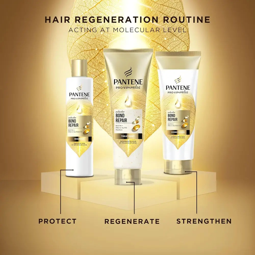 Pantene Molecular Bond Repair Shampoo Conditioner Treatment