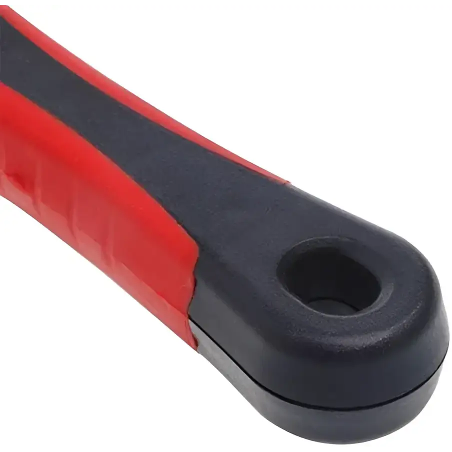 Black and red double sided pet brush for dogs, cats, and puppy grooming needs