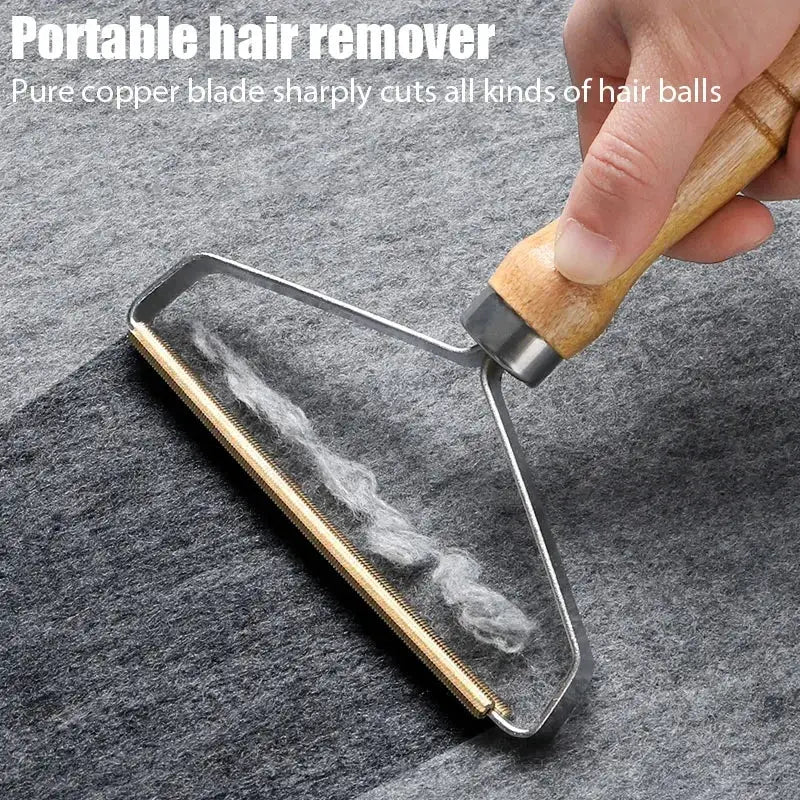 Pet Hair Remover Portable Manual Scraper Lint Cleaner Sticky Brush Cat - Other