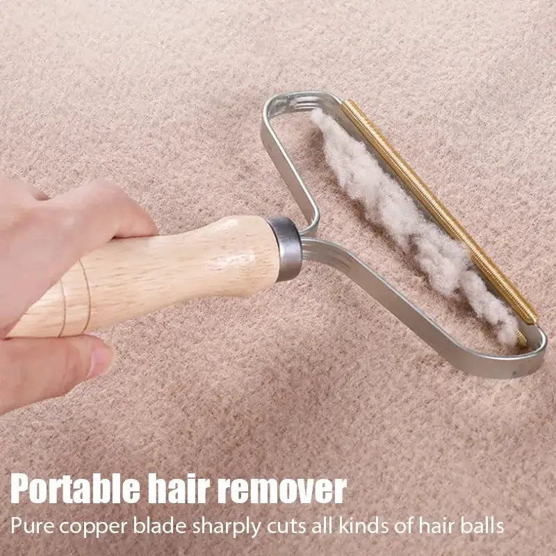 Pet Hair Remover Portable Manual Scraper Lint Cleaner Sticky Brush Cat - Other