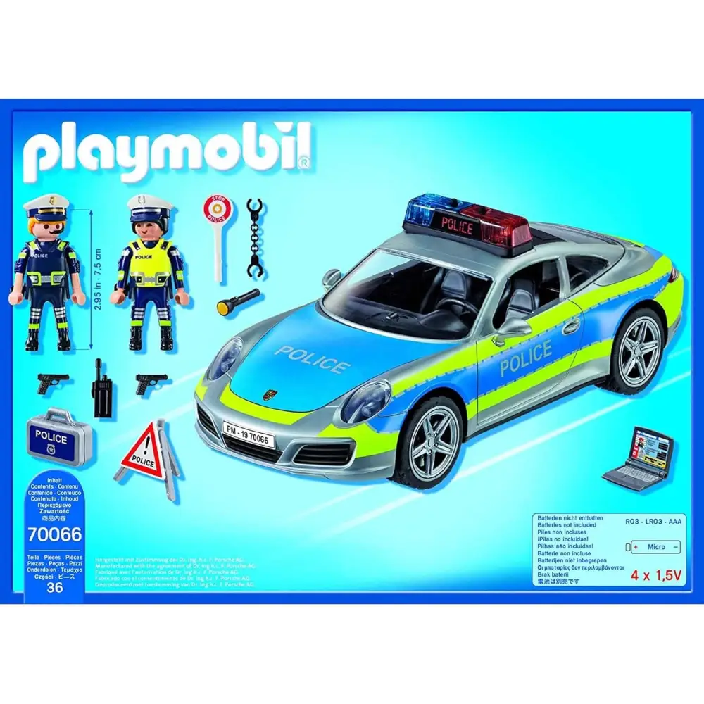 Playmobil 70066 Porsche 911 Carrera 4S Police