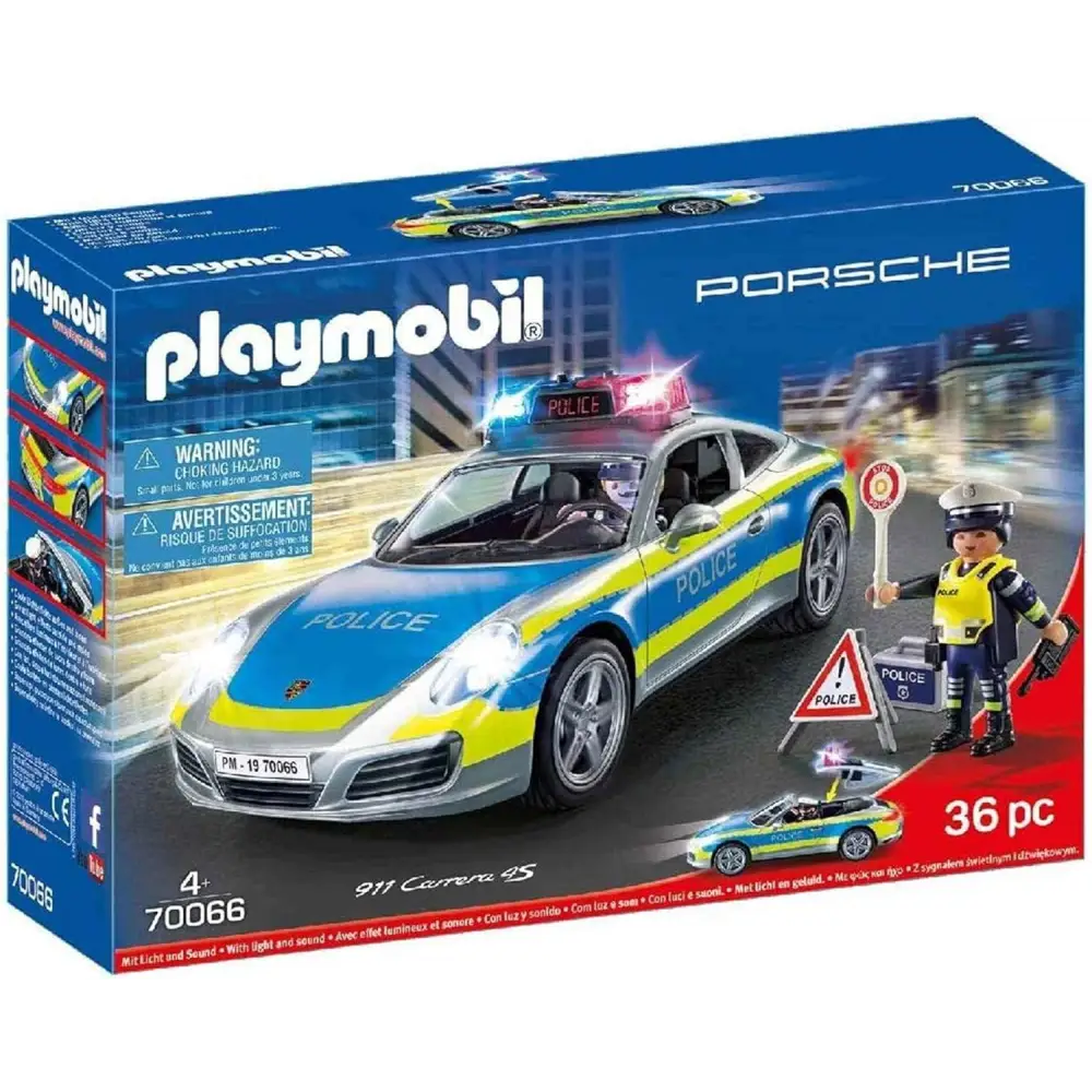 Playmobil 70066 Porsche 911 Carrera 4S Police