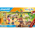 Playmobil 71191 Family Fun Petting Zoo playset for imaginative role-play and fun