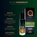 Qunabu 100% Natural Face Serum - Hydrating & Repairing for Oily Skin