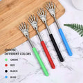 Skeleton hand back scratchers in stainless steel long handle body scratching tool