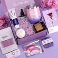 Rose&Jasmine Pamper Gifts for Women Unique Self Care package for Her Relaxation Spa Sets for Women Gift Birthday Hamper