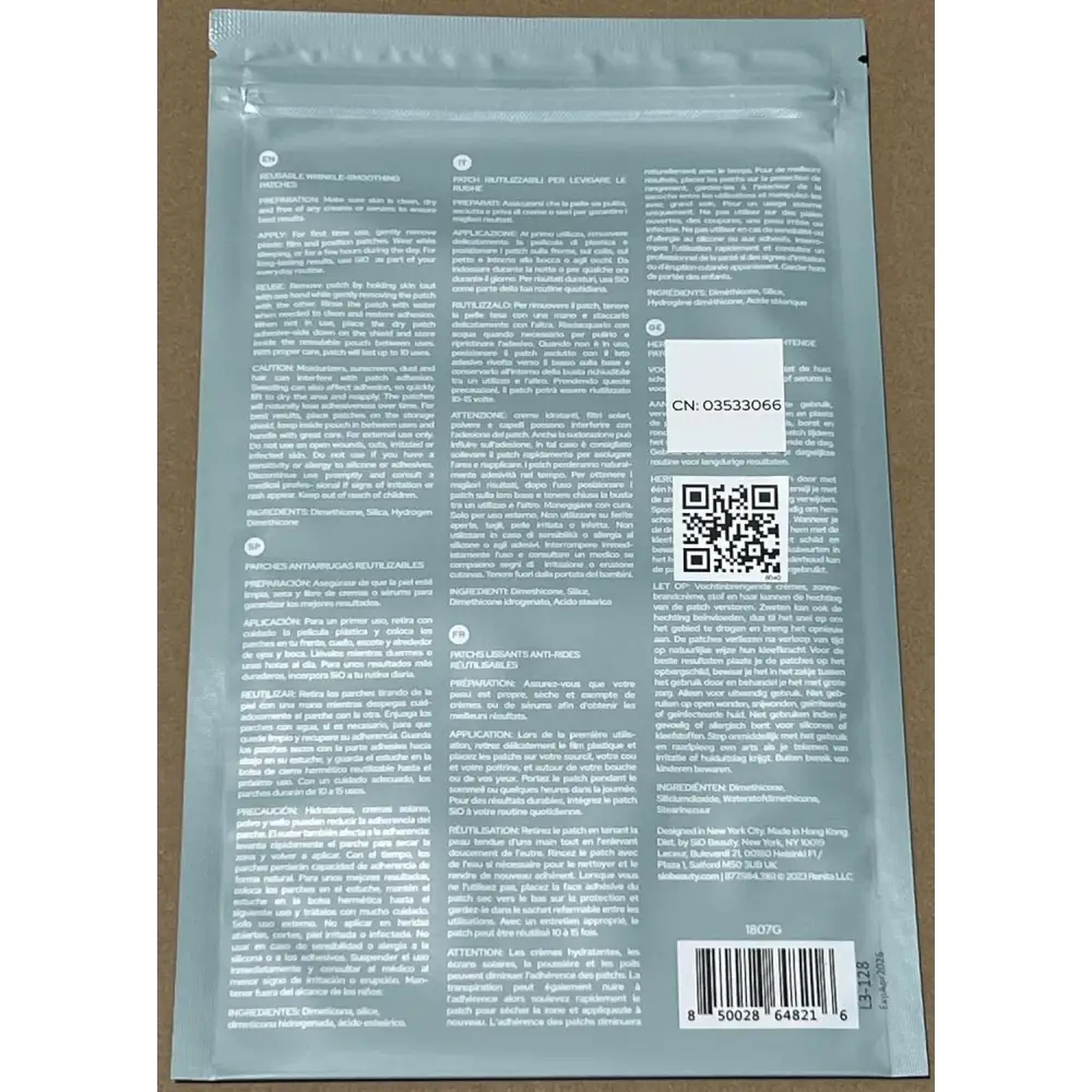 SiO Beauty Super Liplift | Smile & Lip Anti-Wrinkle Patches 4 Week Supply
