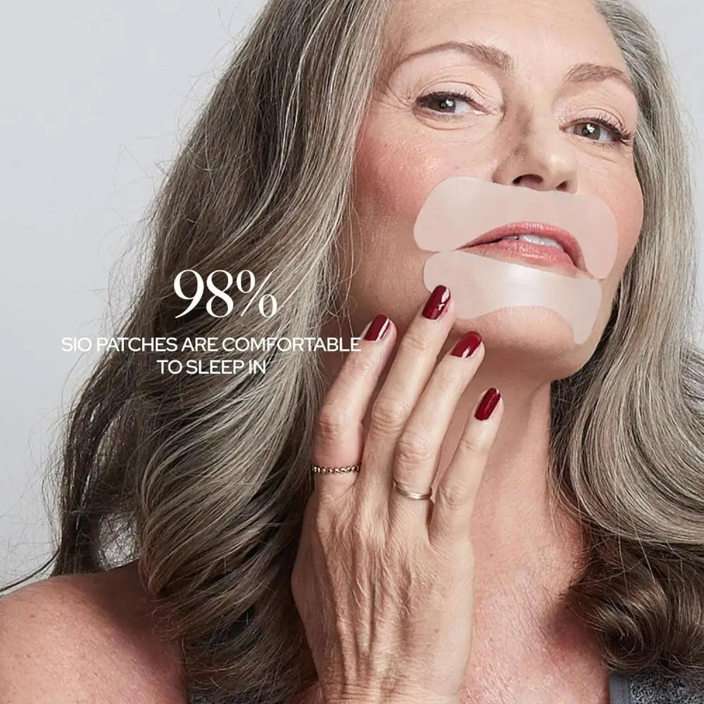 SiO Beauty Super Liplift | Smile & Lip Anti-Wrinkle Patches 4 Week Supply