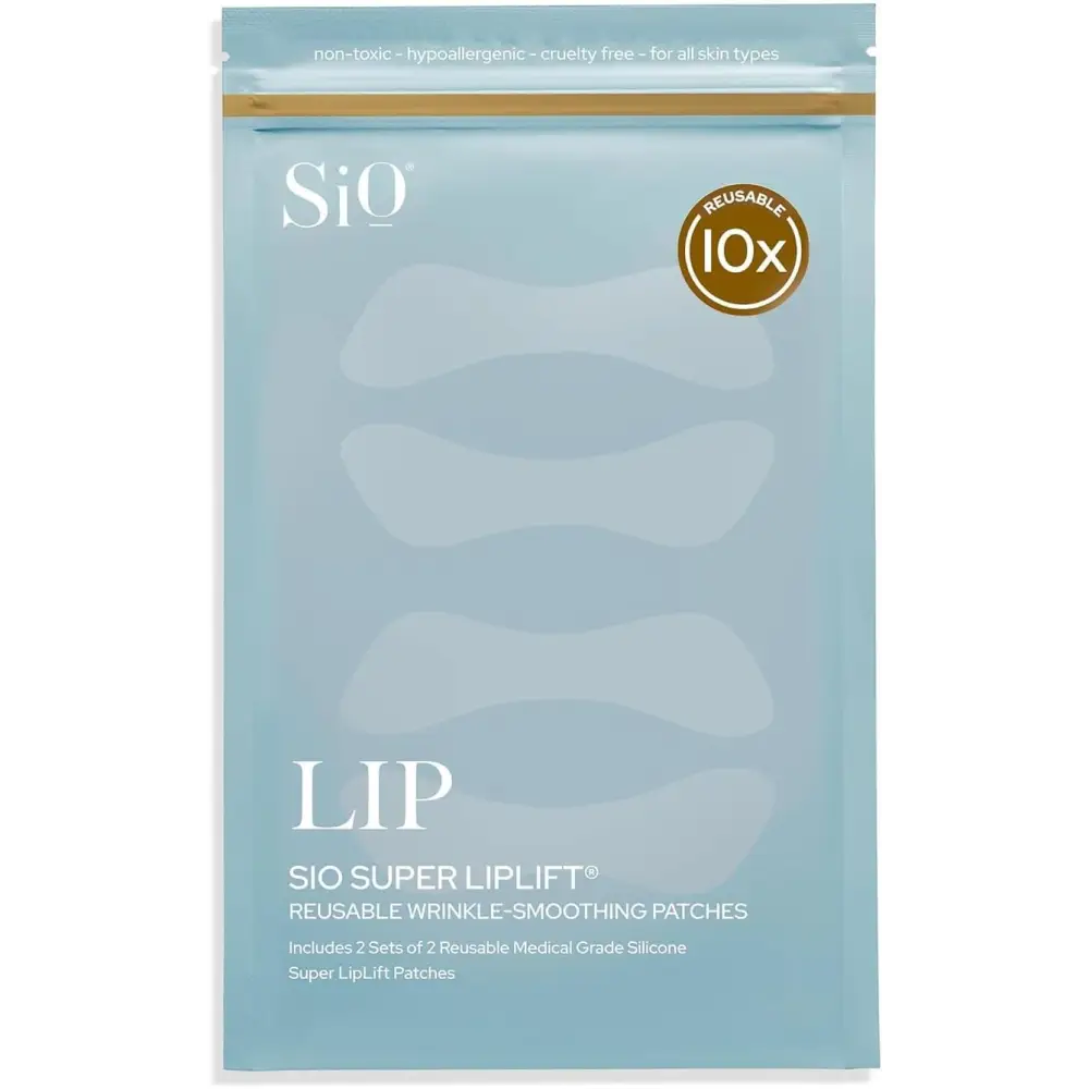SiO Beauty Super Liplift | Smile & Lip Anti-Wrinkle Patches 4 Week Supply