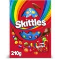 Skittles Large Egg featuring vibrant Skittles Easter egg box with hollow milk chocolate