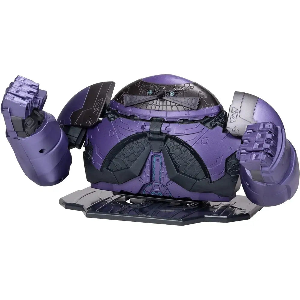 Purple robot toy with fists from Sonic The Hedgehog Movie Sonic Battle Playset