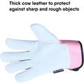 Thorn Proof Work Gloves featuring heavy duty leather palm for ultimate protection and durability