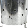 Galvanised metal bucket with holes for Trendi Extra Large 90L Incinerator Rubbish Burner